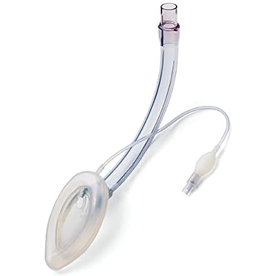 Маска анестезіологічна одноразова стерильна полівінілхлорид роз:4 (для дорослих)